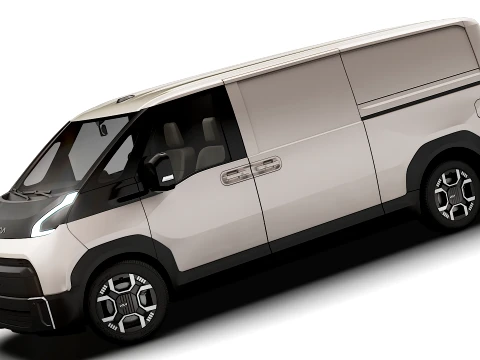 KIA PV7 Cargo 2027 3D Model
