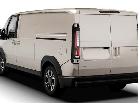 KIA PV7 Cargo 2027 3D Model
