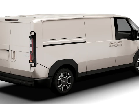 KIA PV7 Cargo 2027 3D Model