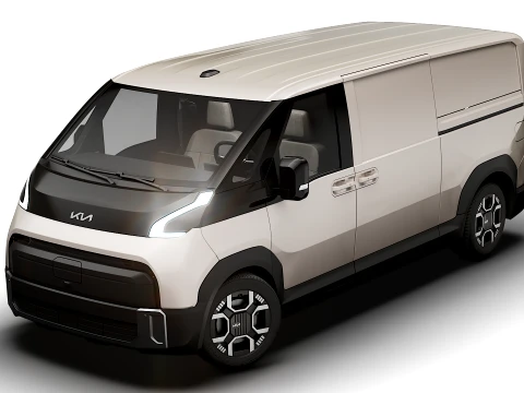 KIA PV7 Cargo 2027 3D Model