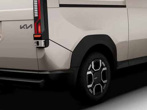 KIA PV7 Cargo 2027 3D Model