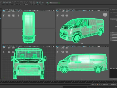 KIA PV7 Cargo 2027 3D Model