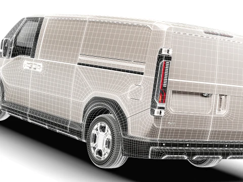 KIA PV7 Cargo 2027 3D Model