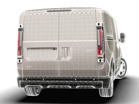 KIA PV7 Cargo 2027 3D Model