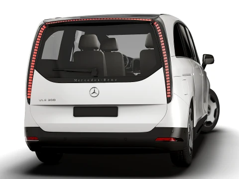 Mercedes Benz VLE 300 Exclusive Long 2027 3D Model
