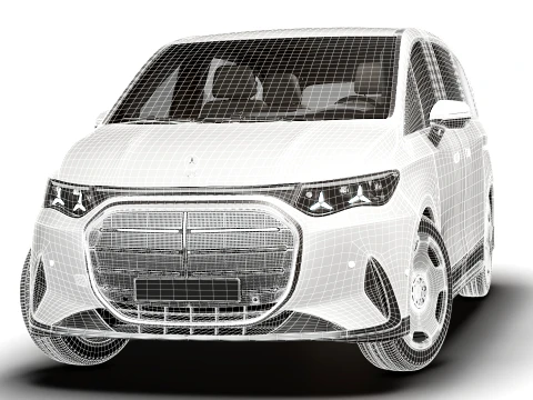 Mercedes Benz VLE 300 Exclusive Long 2027 3D Model