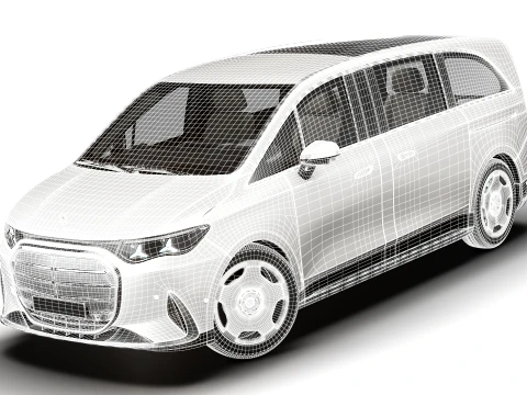 Mercedes Benz VLE 300 Exclusive Long 2027 3D Model
