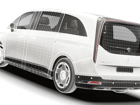 Mercedes Benz VLE 300 Exclusive Long 2027 3D Model