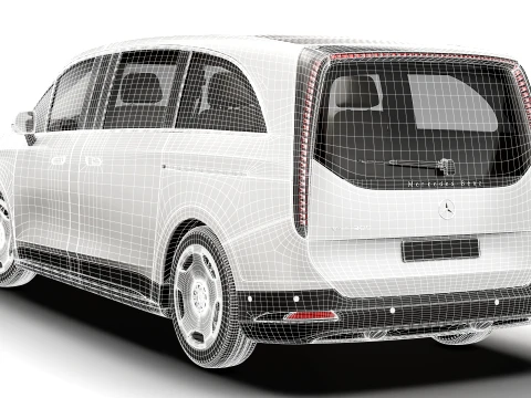 Mercedes Benz VLE 300 Exclusive Long 2027 3D Model