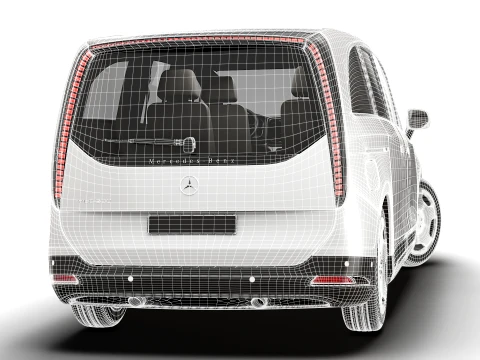 Mercedes Benz VLE 300 Exclusive Long 2027 3D Model