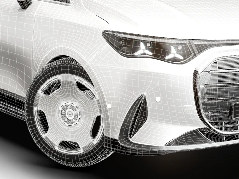 Mercedes Benz VLE 300 Exclusive Long 2027 3D Model