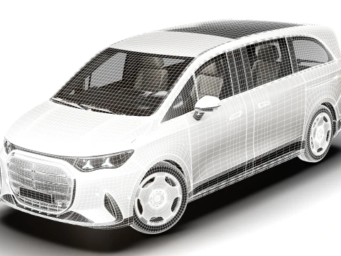 Mercedes Benz VLE 300 Exclusive Long 2027 3D Model