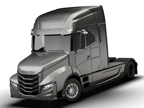 Iveco Strator Tractor 4x2 2027 3D Model