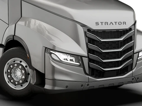 Iveco Strator Tractor 4x2 2027 3D Model