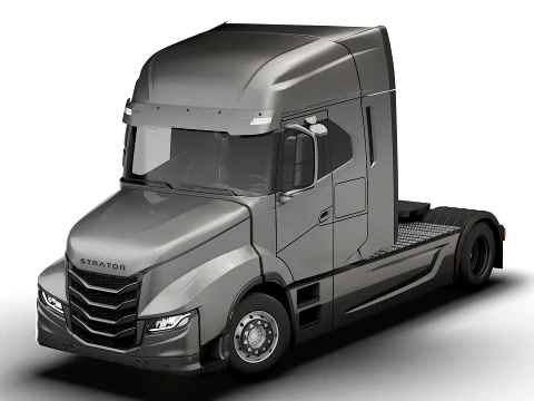 Iveco Strator Tractor 4x2 2027 3D Model