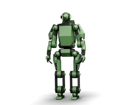 Military Generic Robot 2027 3D Model