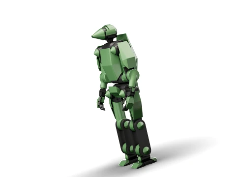 Military Generic Robot 2027 3D Model