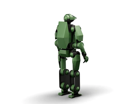 Military Generic Robot 2027 3D Model