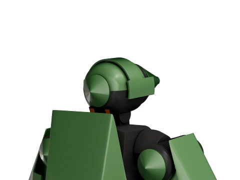 Military Generic Robot 2027 3D Model