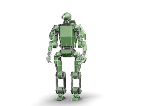 Military Generic Robot 2027 3D Model
