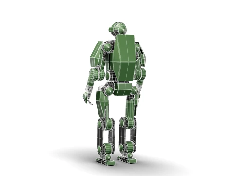 Military Generic Robot 2027 3D Model