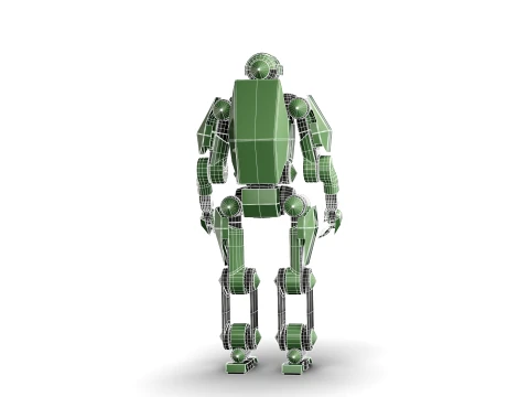 Military Generic Robot 2027 3D Model