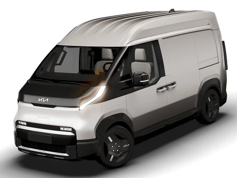 KIA PV5 Cargo L2H2 2027 Model 3D