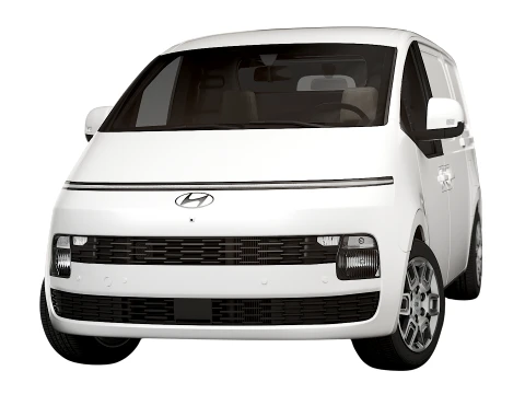 Hyundai Staria Panel Van 2027 3D Модель