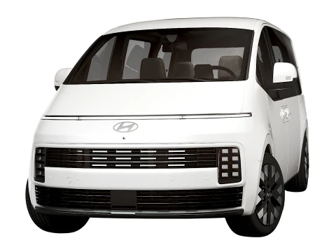 Hyundai Staria Premium 2027 3D Модель