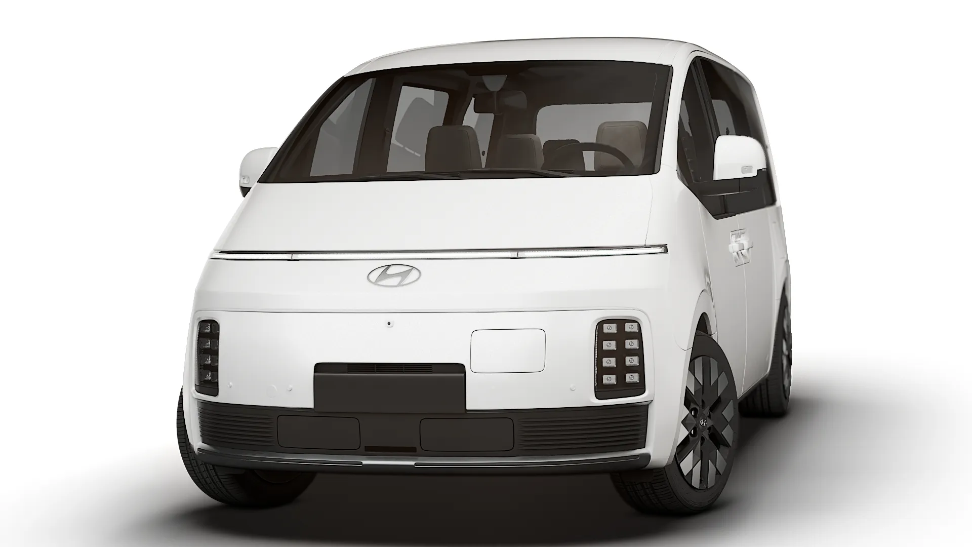 Hyundai Staria Electric VIP 2027 3D Model .c4d .max .obj .3ds .fbx .stl .blend 