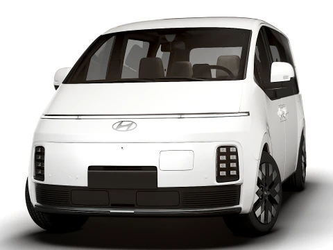 Hyundai Staria Electric VIP 2027 3D Model