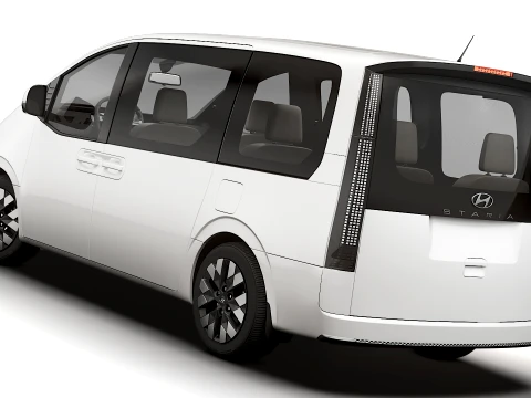 Hyundai Staria Electric VIP 2027 3D Model