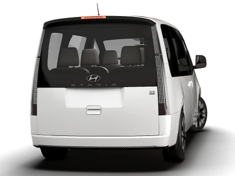 Hyundai Staria Electric VIP 2027 3D Model
