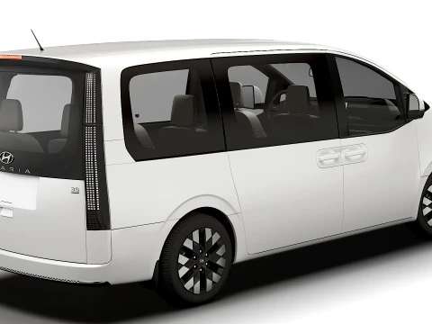 Hyundai Staria Electric VIP 2027 3D Model