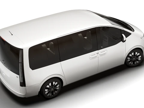 Hyundai Staria Electric VIP 2027 3D Model