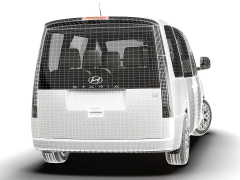 Hyundai Staria Electric VIP 2027 3D Model