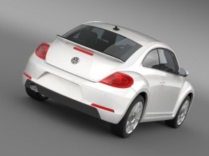 vw ibeetle 2015 3D Модель