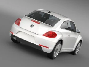 vw ibeetle 2015 3D Model