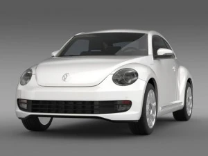 vw ibeetle 2015 3D Model