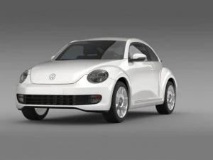 vw ibeetle 2015 3D Model