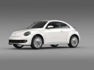 vw ibeetle 2015 3D Модель