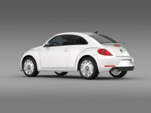 vw ibeetle 2015 3D Модель