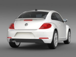 vw ibeetle 2015 3D Модель