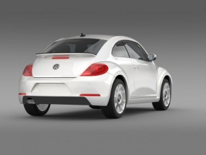 vw ibeetle 2015 3D Модель