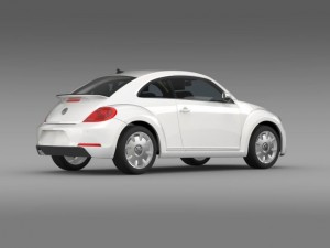 vw ibeetle 2015 3D Модель