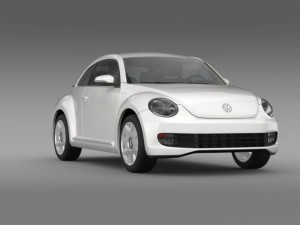 vw ibeetle 2015 3D Модель