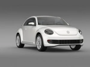 vw ibeetle 2015 3D Model
