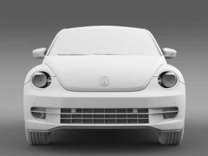 vw ibeetle 2015 3D Model