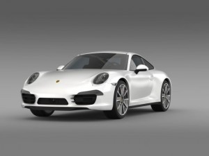 porsche 911 carerra 4s 2013 Modelo 3D