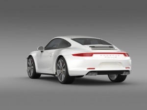 porsche 911 carerra 4s 2013 Modelo 3D